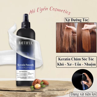 Xịt Dưỡng Tóc Collagen Phục Hồi Tóc Hư Tổn Baytiful Repair Spray. Xịt Tinh Chất Chăm Sóc Tóc Khô Xơ Do Uốn Nhuộm