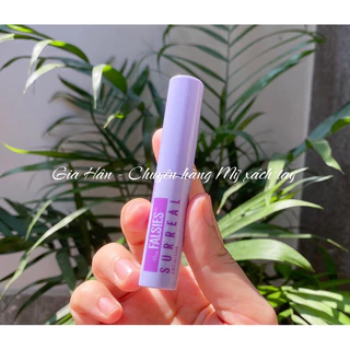 (MỚI 2023) Mascara Maybelline Falsie Surreal Tím Làm Dày Và Cong Mi Suốt 24H 4.5ml