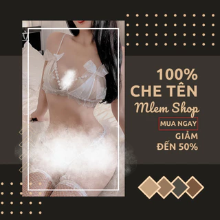 Bộ nội y đồ lót ngọc trai ngây thơ gợi cảm quần lọt khe quần ngọc trai hở đáy sexy 1591 Mlem Shop