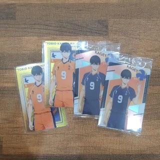 Tranh ảnh metal card Haikyuu!! - Kageyama Tobio chính hãng