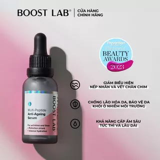 Tinh Chất Peptides Chống Lão Hóa, Cải Thiện Nếp Nhăn và Bảo Vệ Da | BOOST LAB Multi-Peptide Anti-Aging Serum