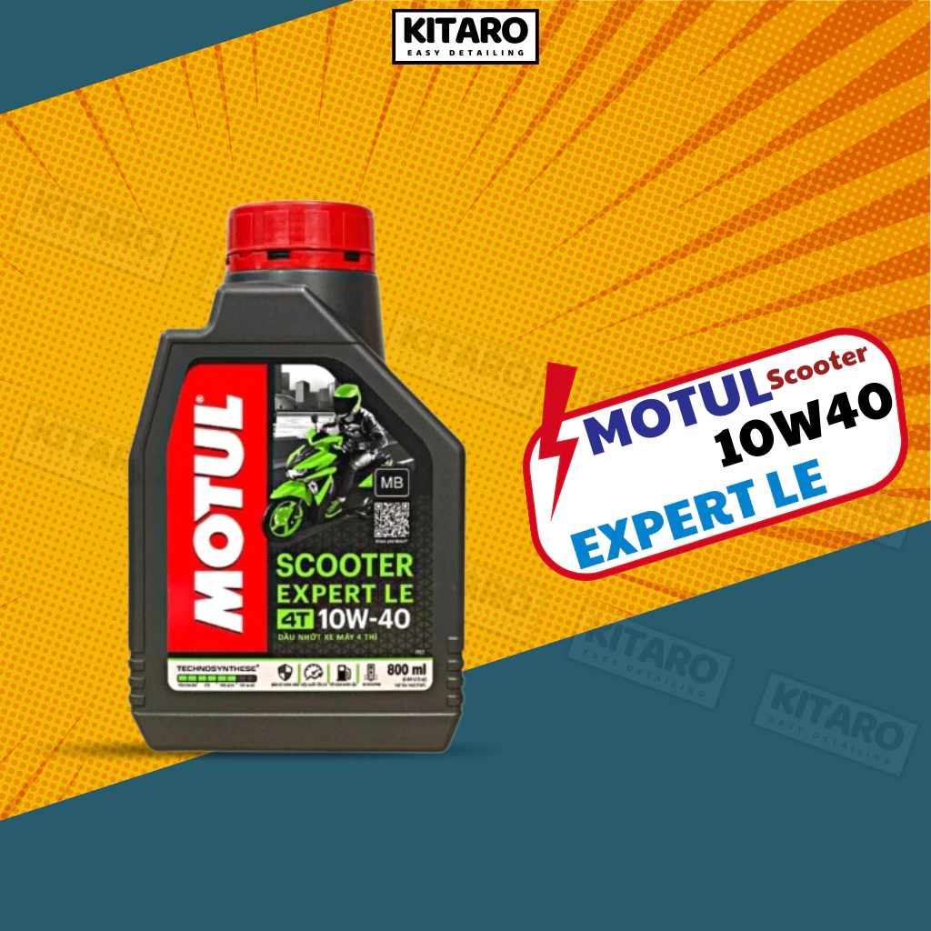 Nhớt xe tay ga MOTUL Scooter Expert Le 4T 10W40 0.8L