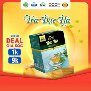 Trà Lá Bạc Hà Hộp 30 Túi Lọc Siêu Thị Thiên Nhiên