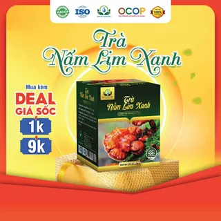 Trà Nấm Lim Xanh Hộp 30 Túi Lọc Siêu Thị Thiên Nhiên