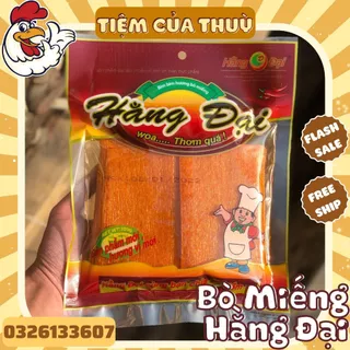 BimBim Hương Bò Miếng Snack Hằng Đại, Bò Miếng Hằng Đại, đồ ăn vặt Hằng Đại Gói To 40-50 Miếng