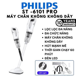 ⚡Giao hàng nhanh trong 24 giờ⚡ Cordless Vacuum ST6101 PRO Máy hút bụi ô tô sạc không dây Máy hút bụi cầm tay khô và ướt