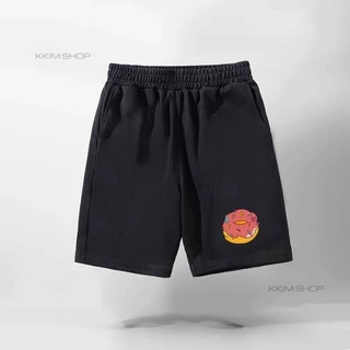 Quần Short  Nam Màu Đen Ống Rộng Nhiều Mẫu, Quần Đùi Thể Thao Lửng Form Rộng Unisex Chất Vải Thun POLY2DA.