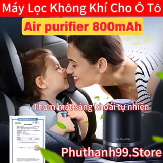 Máy lọc không khí ô tô ION âm Air Purifier, sạch mùi thơm tho xe ô tô của bạn, cảm giác sảng khoái trong lành