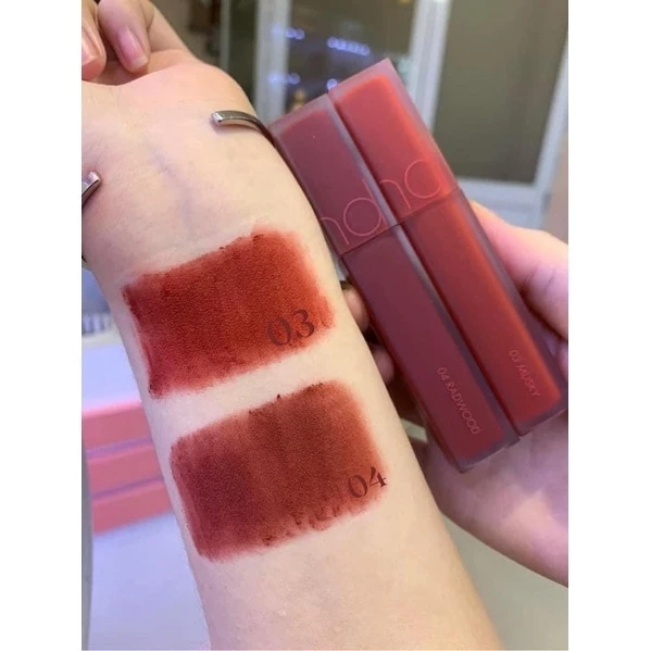 Son Kem Lì Mịn Môi Romand Blur Fudge Tint 5g (đủ 16 màu 01 02 03 04 05 06 07 08 09 10 11 12 13 14 15 16)