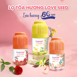 Lọ tỏa hương Loveseed Aikomi dung tích 200ml - Lọ thơm phòng thế hệ mới 60 ngày