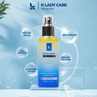 Xịt khoáng MICROBIOME 150ml K Lady Care trẻ hóa, dưỡng trắng, ngăn ngừa mụn, tăng sinh collagen, bảo vệ da.