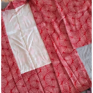 Trang phục truyền thống Nhật Bản Haori vải lụa shibori hoa văn ánh sáng - Antique Japan Haori