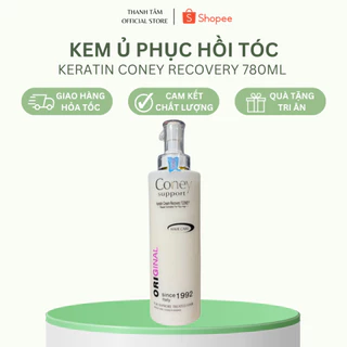 Kem ủ phục hồi tóc hư tổn Keratin Coney Recovery 780ml ( NEW ) | THANH TÂM