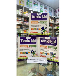 Ăn ngon ngủ tốt TONIC KID ,hỗ trợ tăng cường đề kháng,giảm biếng ăn,tăng cường hấp thu dưỡng chất ở trẻ em