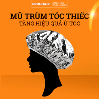 Mũ Trùm Tóc Thiếc/ Mũ Trùm Tóc Bạc Tái Sử Dụng Hỗ Trợ Ủ Tóc Hiệu Quả