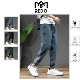 Quần Jogger , Quần Dài Jogger KaKi Nam 3 Sọc Gấu Bo Chun Dáng Slim Fit QKK52