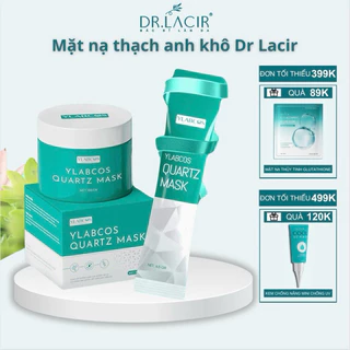 Mặt nạ thạch anh khô Dr. Lacir mặt nạ dưỡng trắng làm dịu da hiệu quả LM0 chính hãng
