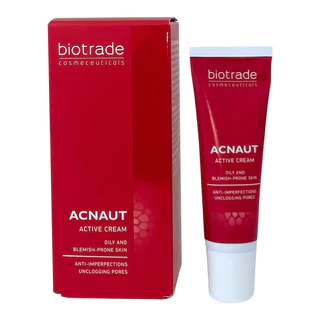 Kem Chấm Mụn rất tốt BIOTRADE ACNAUT ACTIVE CREAM size lớn 15ml- Hàng Chính hãng