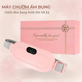 Máy mát xa giữ ấm bụng giúp giảm đau kinh nguyệt