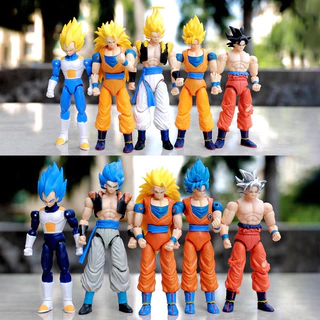 [CÓ KHỚP] Đồ chơi mô hình son goku gogeta goku blue vegeta goku vô cực ui có khớp cử động được dragonball