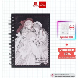 [ONG MẶT BỰ] Sổ Vẽ Không Kị Tẩy - Sổ Phác Thảo Họa Sĩ Yuko - Sketchbook A4/A5 190gsm Gọn Nhẹ Tặng Kèm Sổ Biểu Cảm