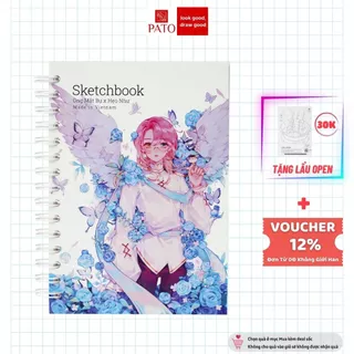 [ONG MẶT BỰ] Sổ Vẽ Không Kị Tẩy - Sổ Phác Thảo The Wings - Sketchbook A5 190gsm Gọn Nhẹ Tặng Kèm Sổ Biểu Cảm