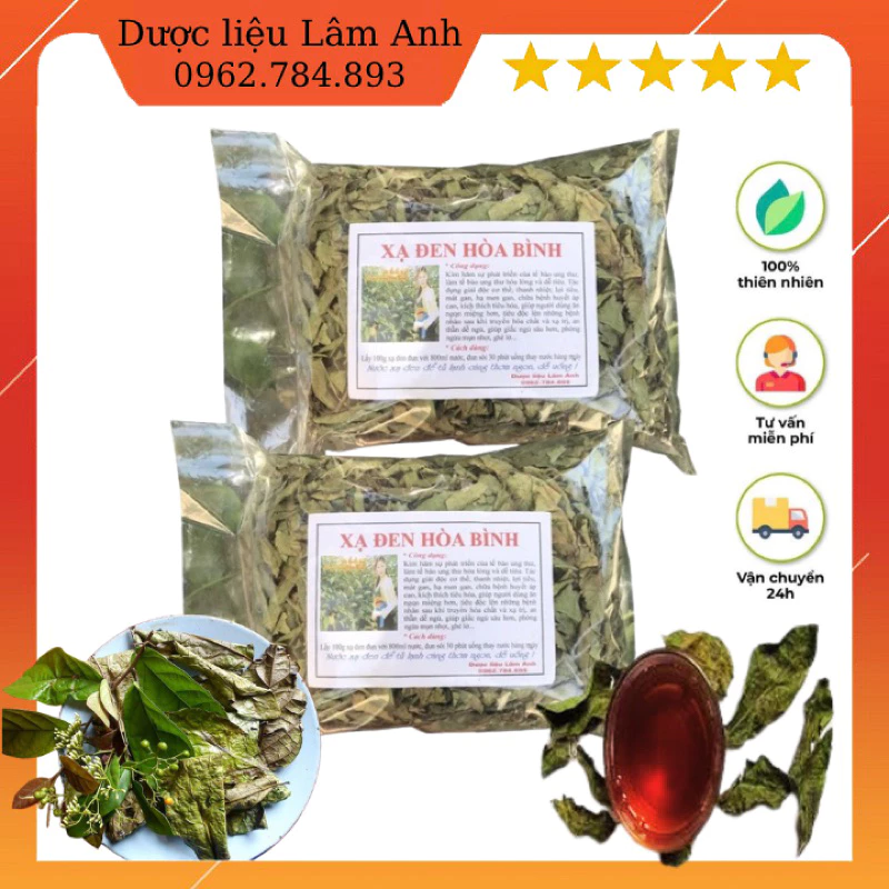 Combo 2Kg Xạ đen Hoà Bình (cả thân và lá, vụ mới xanh thơm, sao vàng hạ thổ) giải nhiệt, ngủ ngon, hỗ trợ K - U - Bư/ớu