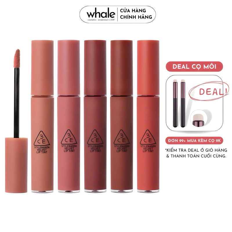 Son Kem 3CE Velvet Lip Tint 4g