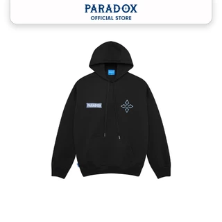 Áo hoodie Paradox NATURE LOGO HOODIE - Đen