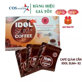 Giảm cân cafe idol slim x2 giảm toàn thân Cà phê IDOL 3 in 1 Thái Lan Chính Hãng