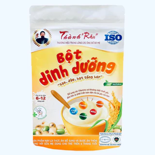 Bột ăn dặm dinh dưỡng cho bé từ 6 tháng “Thành Râu”(Bột nấu, không chứa sữa) - 400g