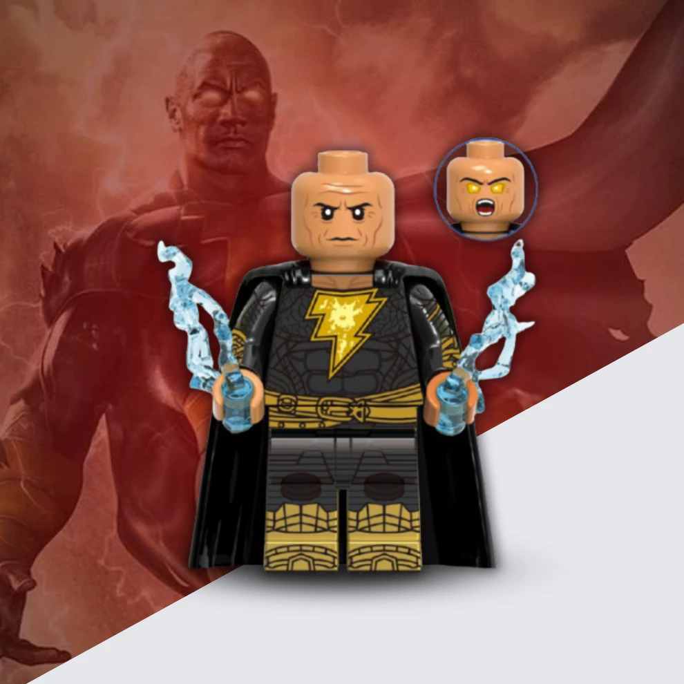 MÔ HÌNH MINIFIGURES DOCTOR FATE & BLACK ADAM ( MINIFIGURES SUPER HERO DC )