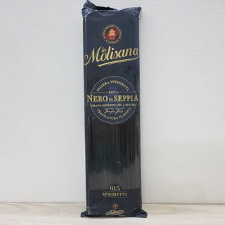 MOLISANA (gói 500g / số 615) MÌ Ý MỰC ĐEN Spaghetti Black Squid Ink Pasta