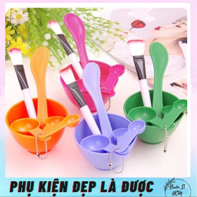 Bát trộn mặt nạ 5in1 nhựa siêu bền, an toàn khi sử dụng, làm đẹp chăm sóc da cho các chị em phụ nữ _B426