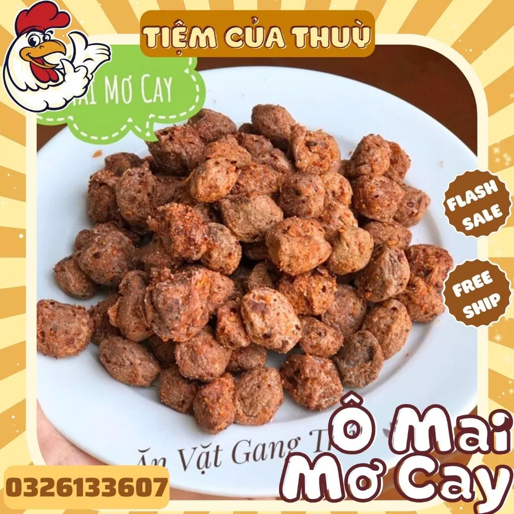 500G Ô Mai Mơ Cay Mặn, Chùm Ruột Chua Cay, Ô Mai Mơ Có Hột, Ô mai mứt tết