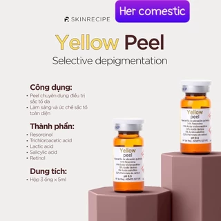 ( HÀNG CTY ) YELLOW PEEL CHO DA TĂNG SẮC TỐ & LÃO HÓA  5ml