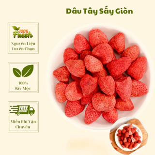 Dâu tây sấy giòn túi 200gram