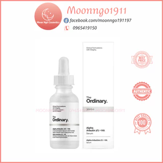 Serum Dưỡng Da Alpha Aburtin 2% + HA - The ordinary 30ml