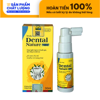 Xịt sâu răng Dental Nature ngăn ngừa giảm các triệu chứng sâu đau ê buốt răng