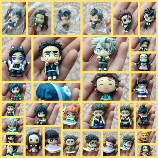 Mô Hình Kimetsu No Yaiba Thanh Gươm Diệt Quỷ Gachapon Chính Hãng Bandai Thiết Kế Chibi Dễ Thương