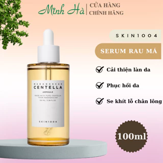 Serum Centella Rau Má Giảm Mụn, Phục Hồi Da Skin1004 Madagascar Centella Asiatica 100 Ampoule 100ml (dmp)