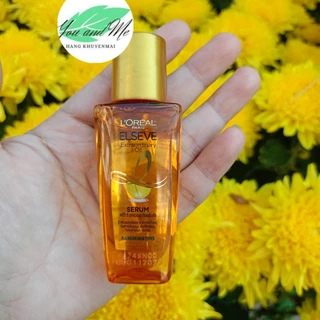 (30ml) Dầu dưỡng tóc chiết xuất tinh dầu hoa tự nhiên L'Oreal Paris Elseve Extraordinary Oil