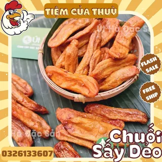 500G Chuối Sấy Dẻo Đặc Sản Đà Lạt, đồ ăn vặt hoa quả sấy, Mứt Chuối Sấy Dẻo, Ô mai - Mứt tết