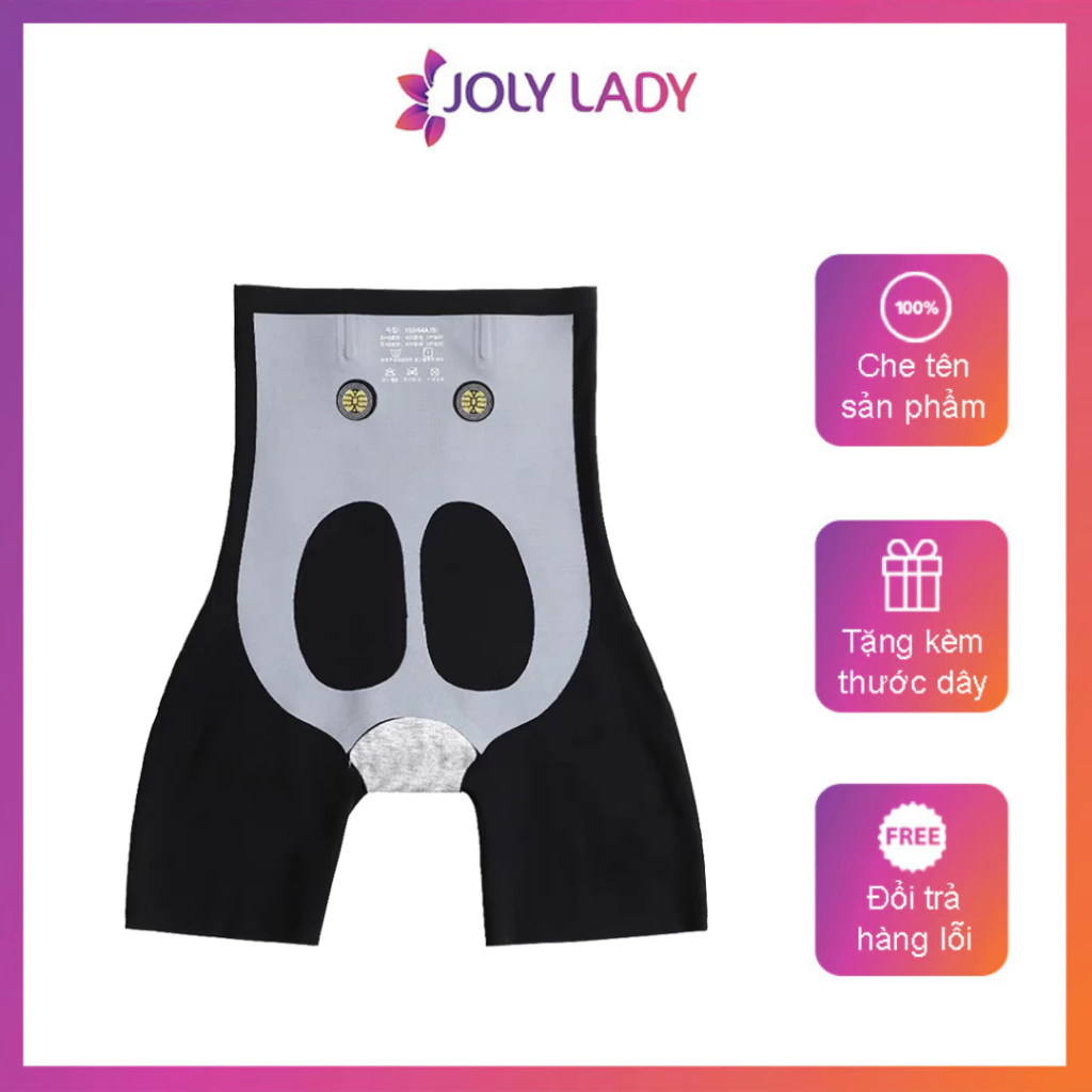 Quần định hình JOLY LADY ion nâng mông nịt bụng, quần mặc trong váy ôm sát body định hình eo thon