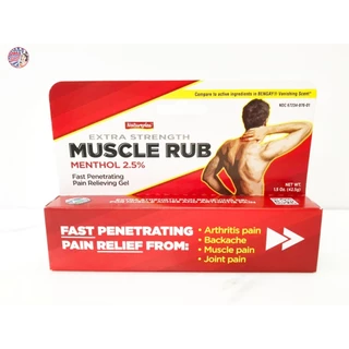 Kem xoa bóp giảm đau - Extra Strength Muscle RUB Menthol 2.5%