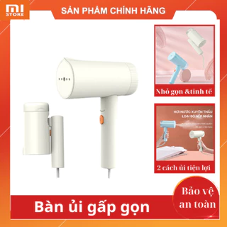 Bàn Là Hơi Nước Cầm Tay Xiaomi Zanji GT-306LW / Mijia Zanjia GT 313 gấp gọn, công suất 1000W là phẳng các loại vải