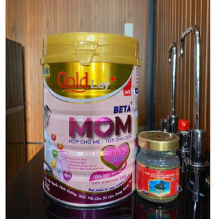 DATE MỚI Sữa bầu Goldlay Mama Hương Vani Hộp 900gr Dành cho bà mẹ mang thai và cho con bú