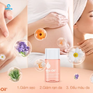 Tinh dầu rạn da bio oil skincare oil natural Healthy Care chiết xuất thảo dược an toàn cho mẹ bầu và trẻ em maxwell