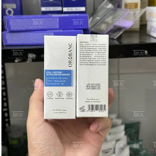 [Hàng cty] Tinh chất phục hồi đa tầng, tái tạo và trẻ hóa da Orobanc Cica - Peptide Ultra Repair Serum