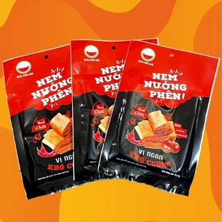 Snack Nem Nướng Phên,Thịt Nướng Tảng Ăn Vặt cổng trường siêu hót